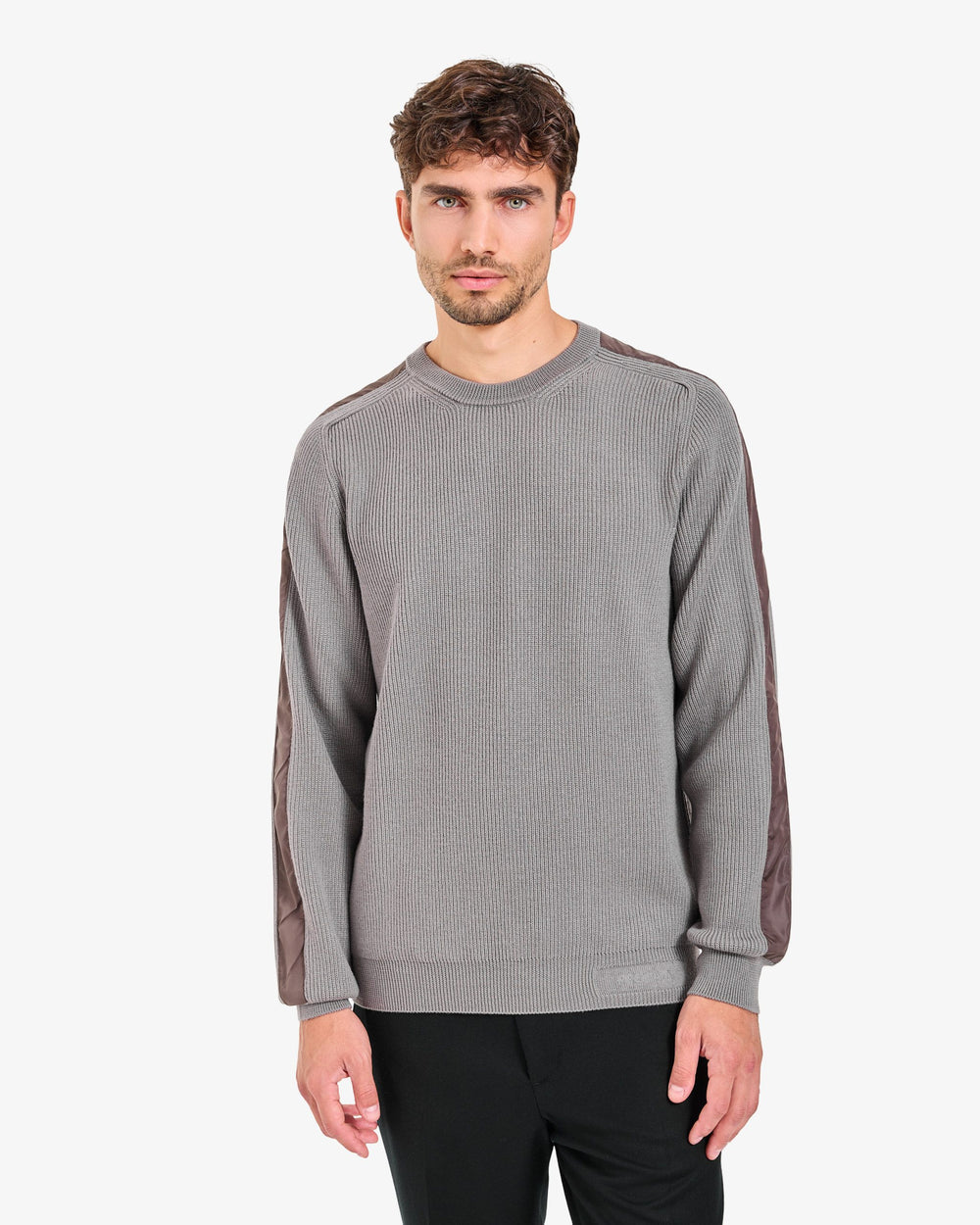 Maglia Girocollo Wool Taupe