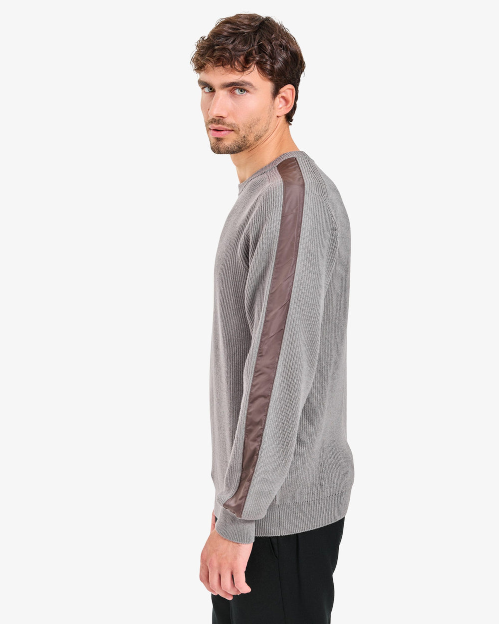 Maglia Girocollo Wool Taupe