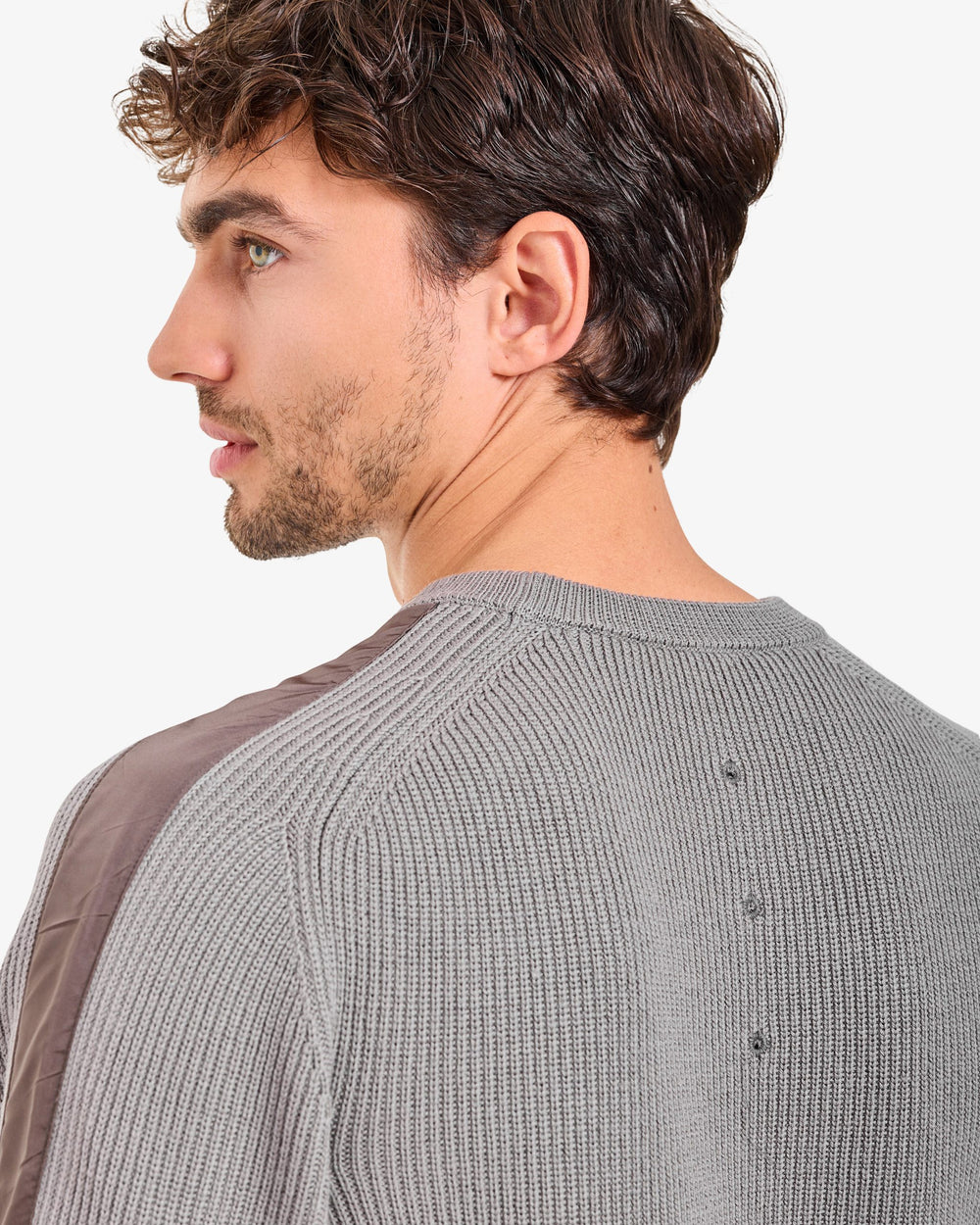 Maglia Girocollo Wool Taupe
