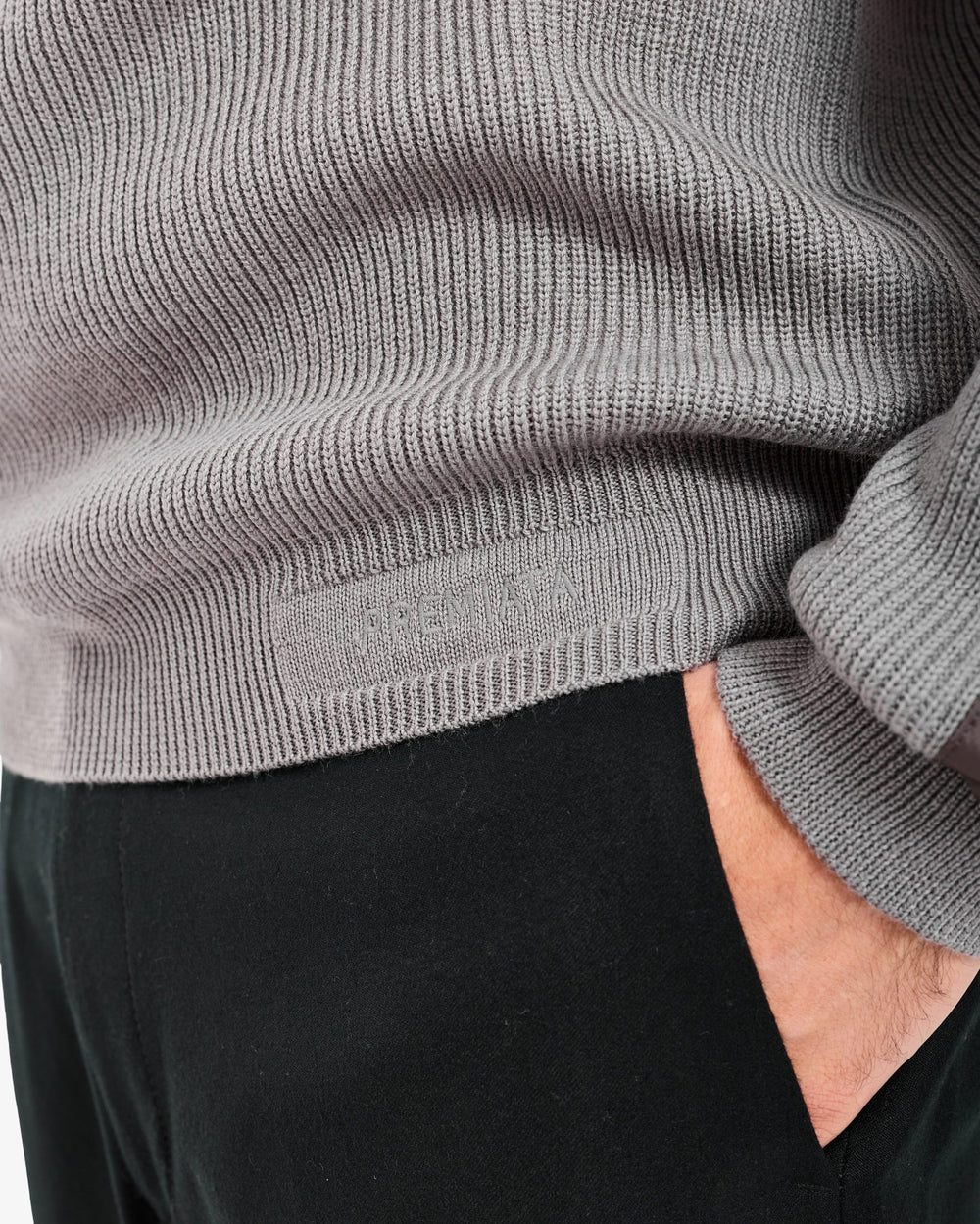 Maglia Girocollo Wool Taupe