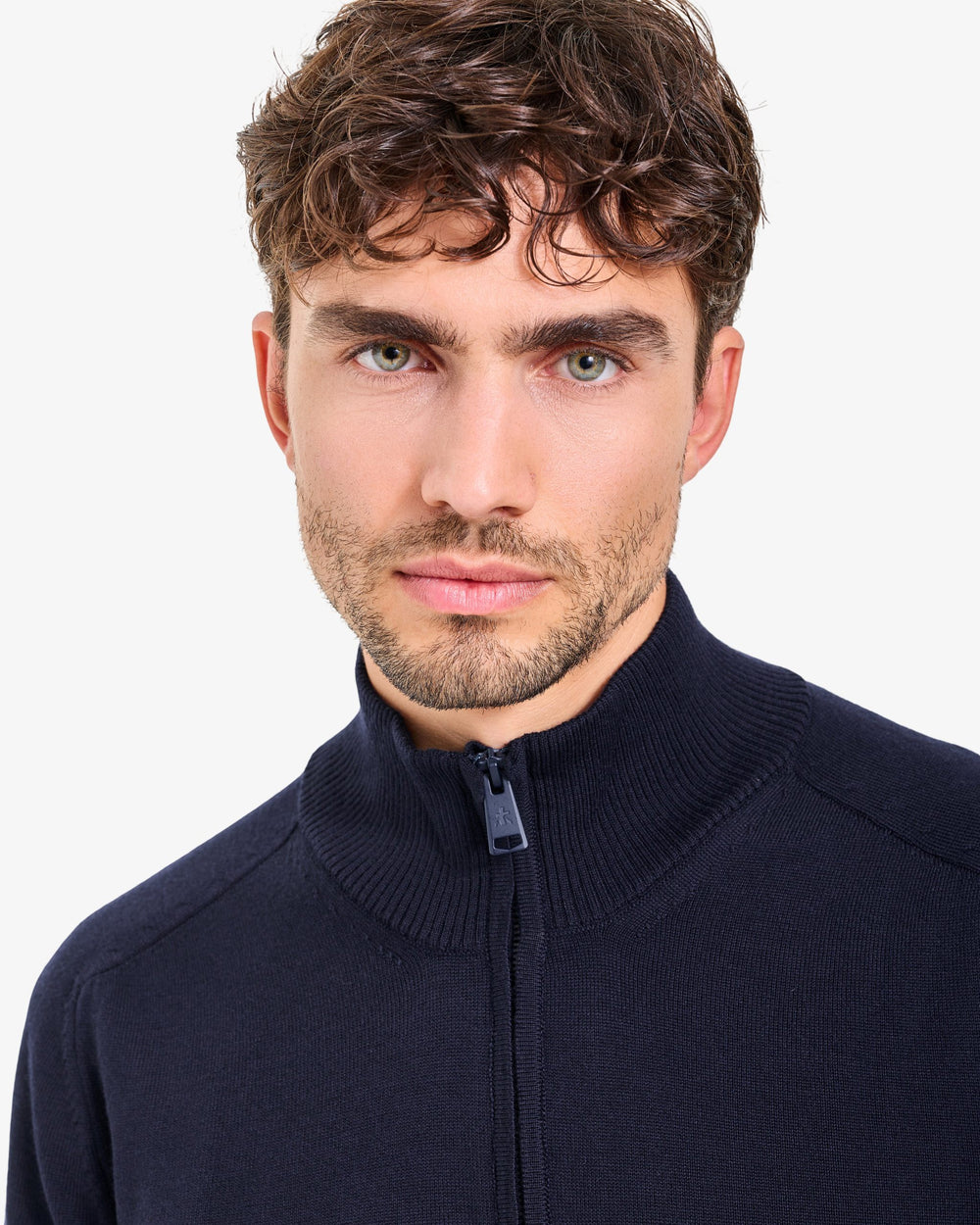Maglia Half Zip Dark Blue