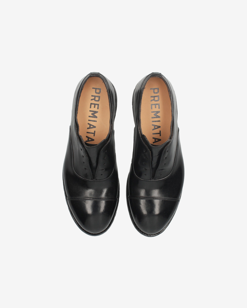 Cordovan slip-on loafers