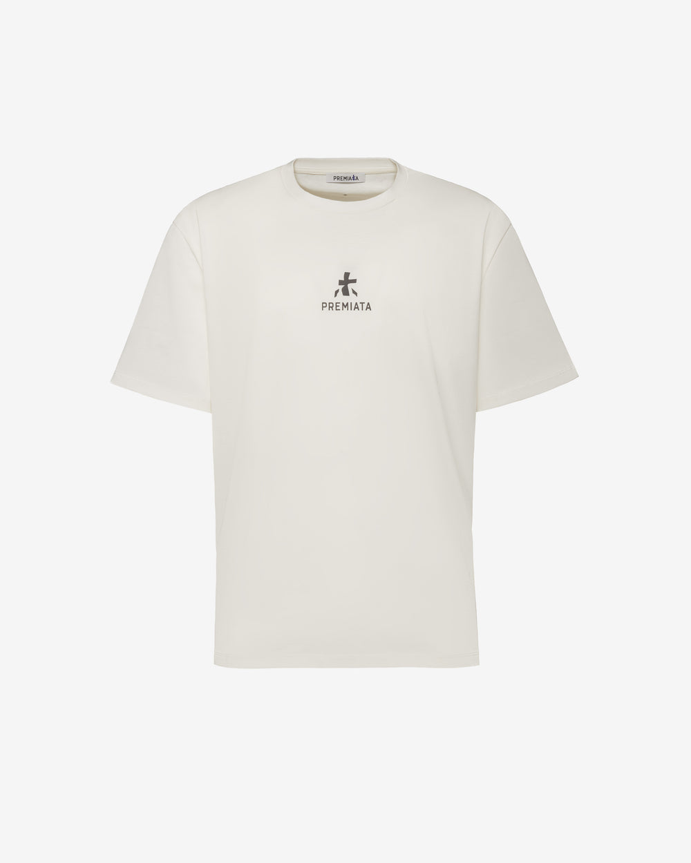 Cotton T-shirt with bonded details